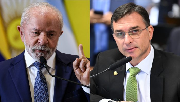 Pesquisa Atlasintel avalia disputa Lula e Flávio Bolsonaro em meio a tarifas dos EUA