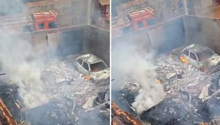 Incêndio Destrói CASA e CARRO EM Redenção, NO SUL DO Pará