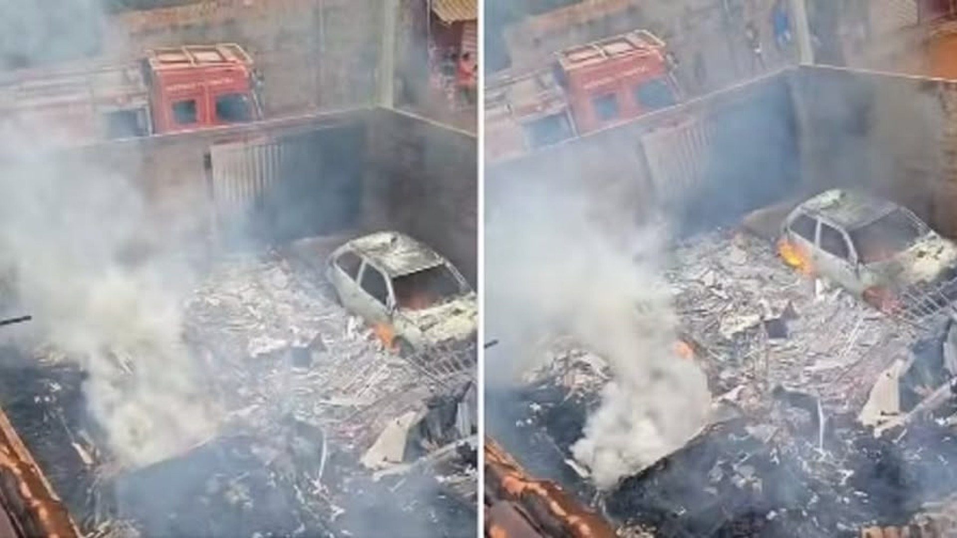 Incêndio Destrói CASA e CARRO EM Redenção, NO SUL DO Pará