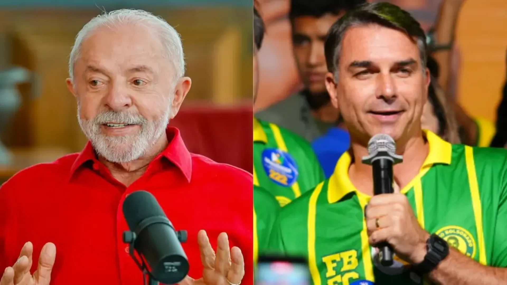 Lula e Flávio Bolsonaro travam disputa acirrada pela presidência na reta final