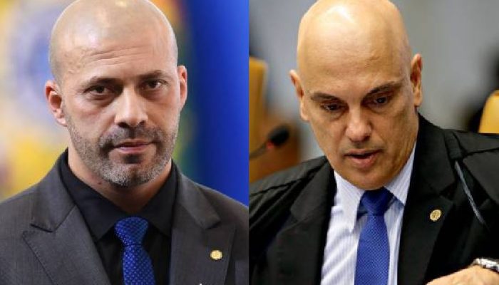 Ministro Alexandre de Moraes intima Daniel Silveira por vídeo e possível quebra de regime aberto