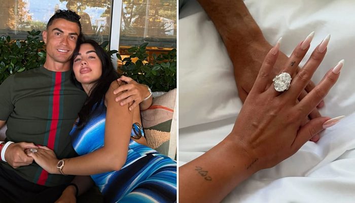 O mistério do diamante de Georgina Rodríguez: o que se sabe sobre o anel de noivado