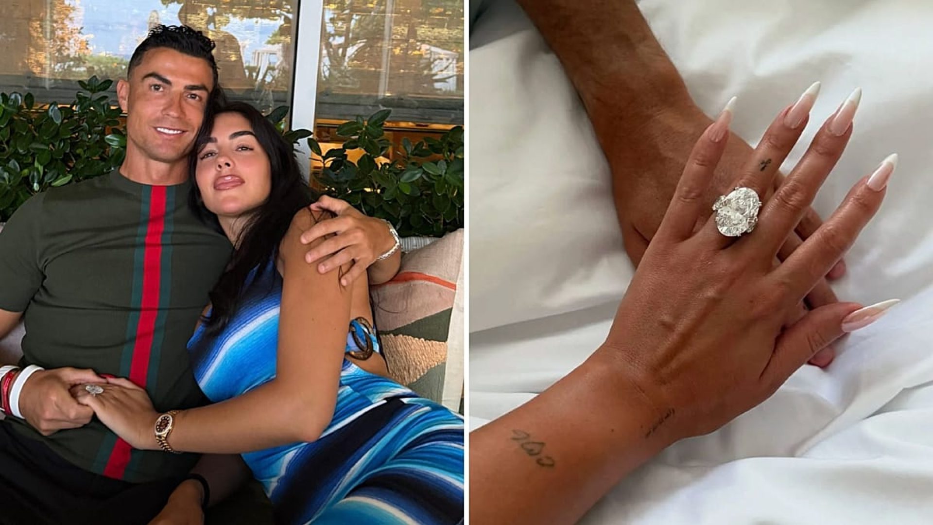 O mistério do diamante de Georgina Rodríguez: o que se sabe sobre o anel de noivado