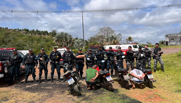 Operação em Altamira recupera motos furtadas e prende suspeitos após perseguição