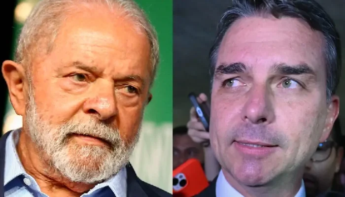 Pesquisa eleitoral mede disputa entre Lula e Flávio Bolsonaro em Pernambuco
