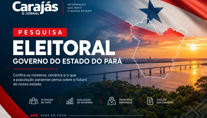 Pesquisa eleitoral no Pará mostra liderança de Hana Ghassan na disputa estadual