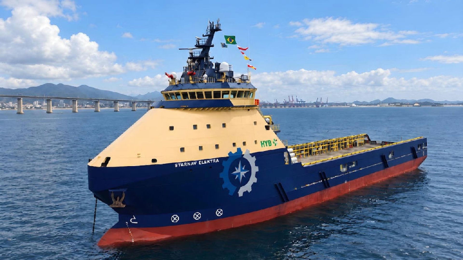 Petrobras inicia renovação de frota com a chegada do navio Starnav Elektra