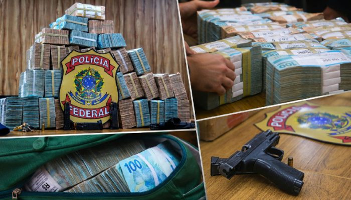 Polícia Federal apreende R$ 2,5 milhões e prende dois suspeitos em Belém