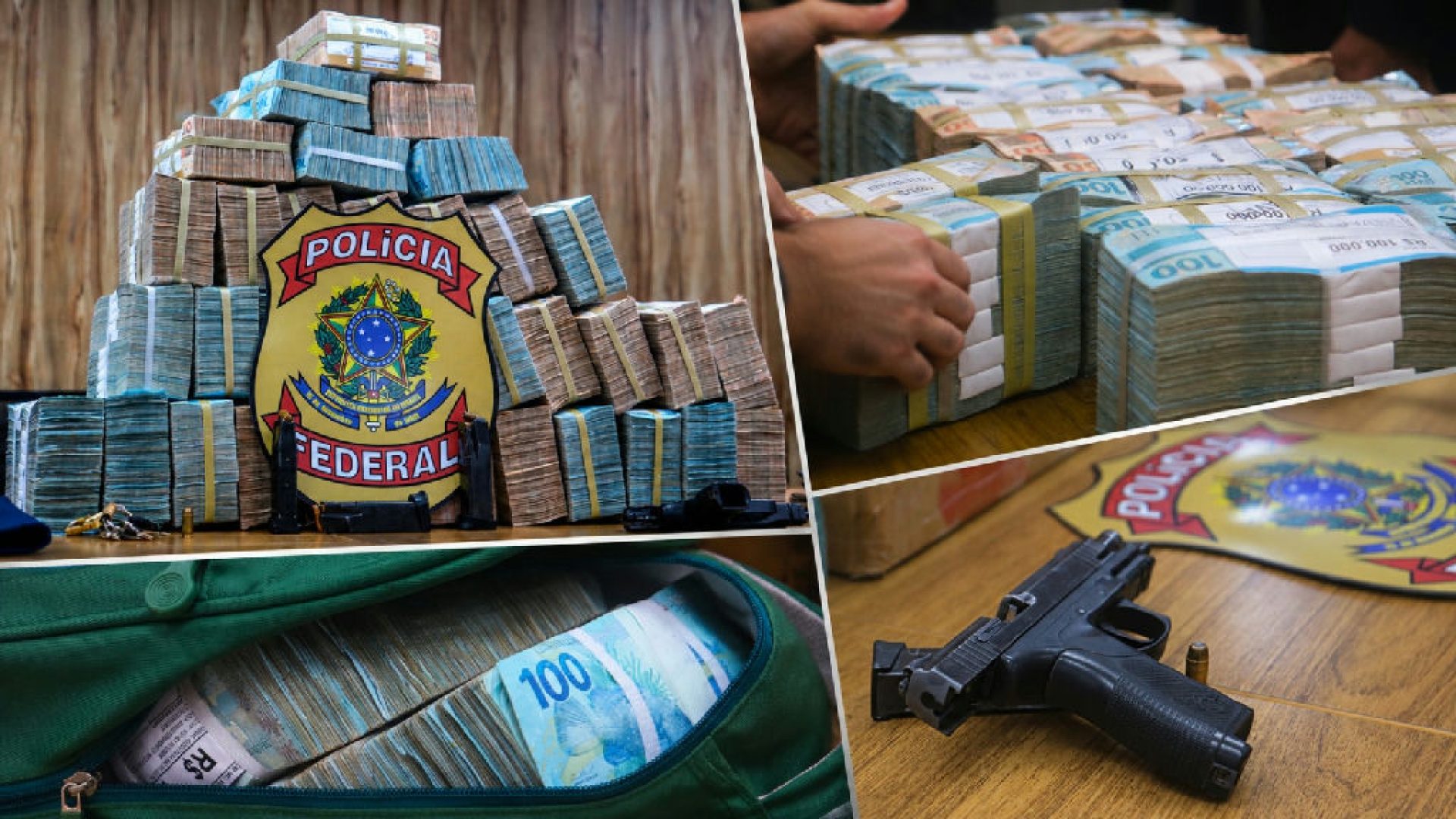 Polícia Federal apreende R$ 2,5 milhões e prende dois suspeitos em Belém