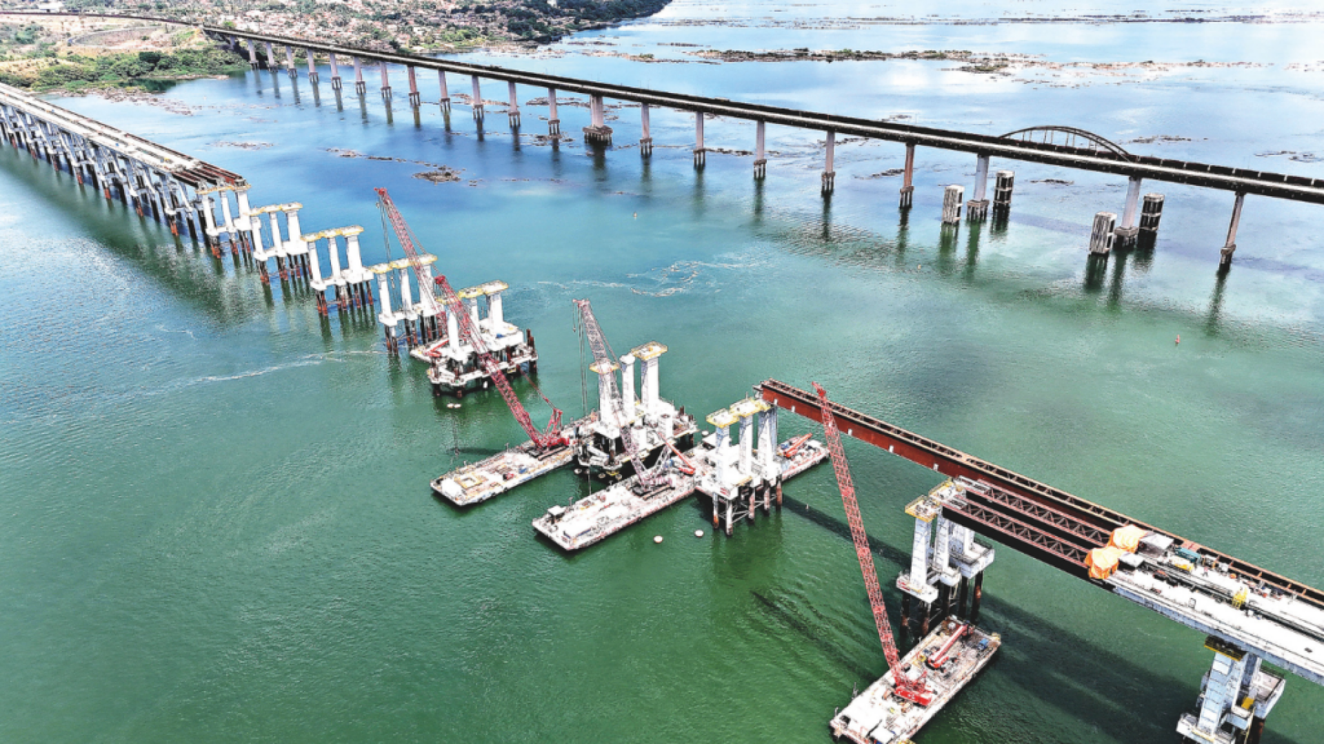 Pontes em construção em Marabá estão entre as maiores obras logísticas em andamento no Norte