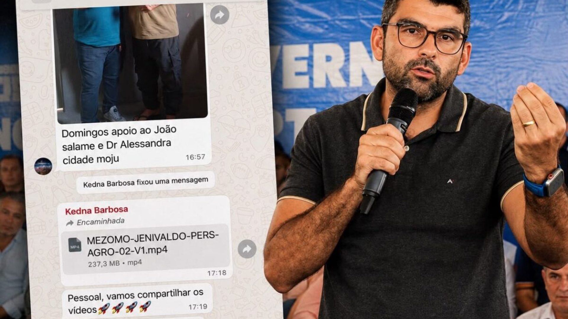 Vídeo revela articulação digital de secretária de Ananindeua para Daniel Santos