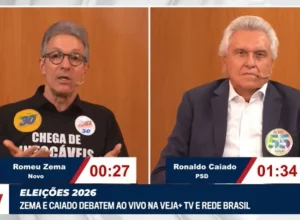 Zema e Caiado debatem alianças políticas e segurança nacional em confronto para 2026